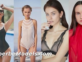 Superbe Models - Perfect Models Compilation Part 1! Le ragazze intense mostrano i loro corpi sexy in lingerie e nudo
