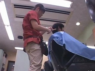 Horn-mad hairdresser Eimi Ishikura gets hotly fucked from deny