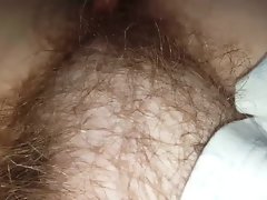 wifes chap-fallen flimsy absorbed hairy pussy beneath burnish apply pillowcases