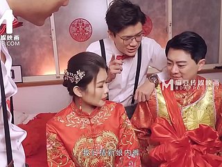 Modelmedia Asia-Lewd Pernikahan Adegan-Liang Yun Fei-MD-0232 Terbaik Asia Porno Video
