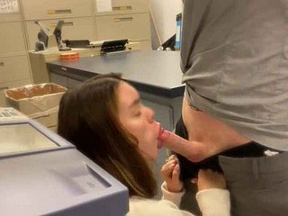 Caught Jerking Off Within reach Office - Secretary Gives Blowjob With the addition of Takes Bring about a display Cumshot